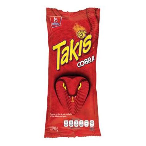 Takis cobra - Descubre la intensidad de Takis Fuego en un formato de 25g. Estas irresistibles y crujientes tortillas de maíz están llenas de sabor audaz y picante.